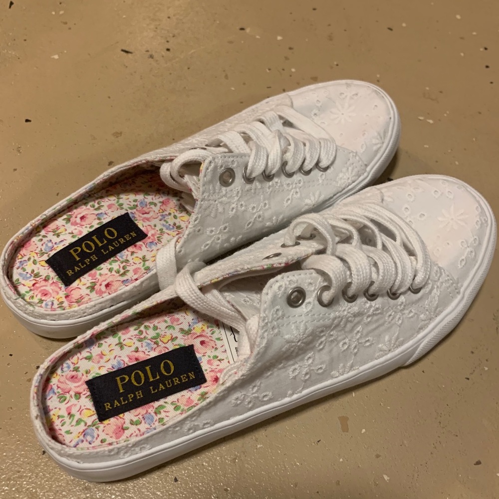 Brand new Polo slip on sneakers - kids size 5